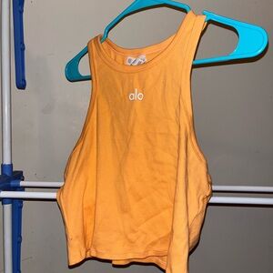 Alo Yellow Tank Top